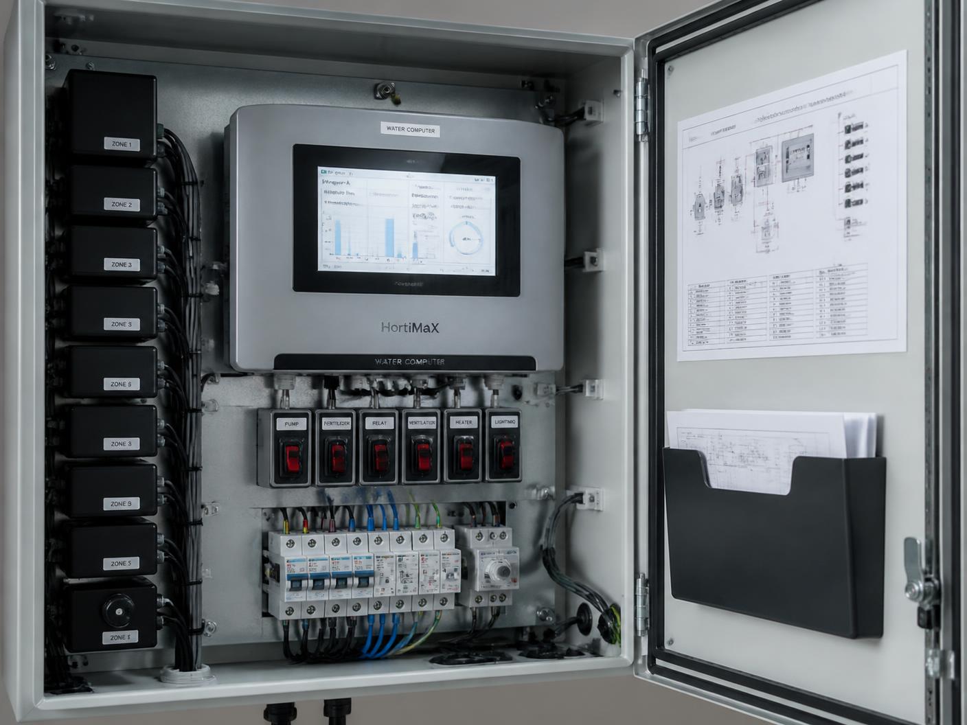 Watercomputer en sensoren